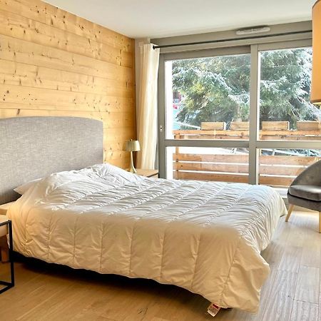 Modern Apt At The Foot Of The Slopes In Megève Eksteriør bilde