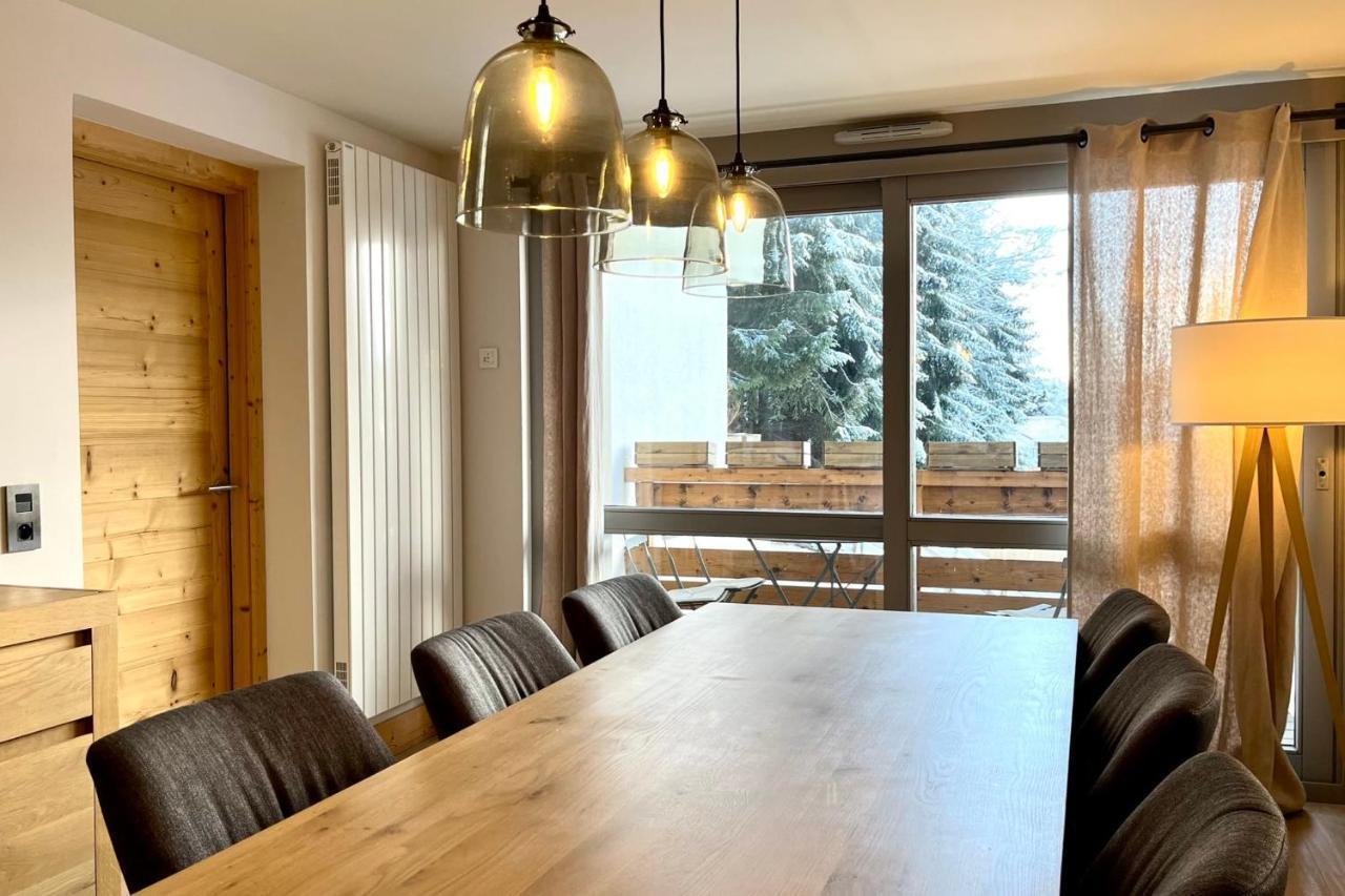 Modern Apt At The Foot Of The Slopes In Megève Eksteriør bilde