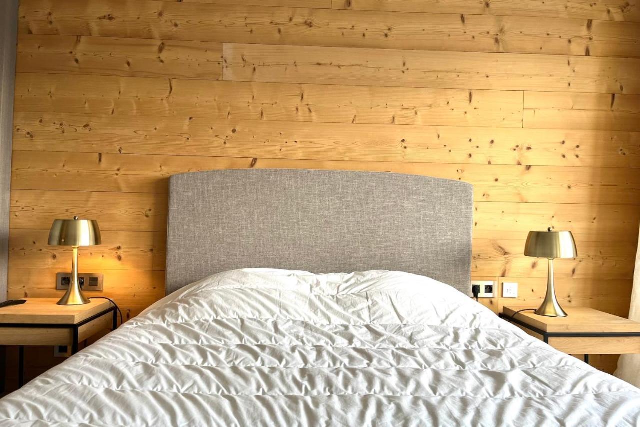 Modern Apt At The Foot Of The Slopes In Megève Eksteriør bilde