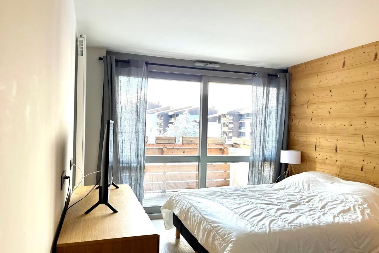 Modern Apt At The Foot Of The Slopes In Megève Eksteriør bilde